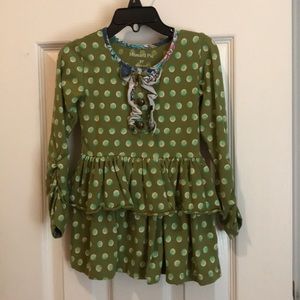 Mustard Pie ruffle top